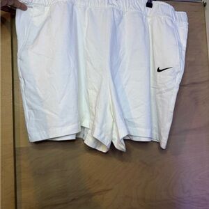 Nike Women's White Athletic Shorts